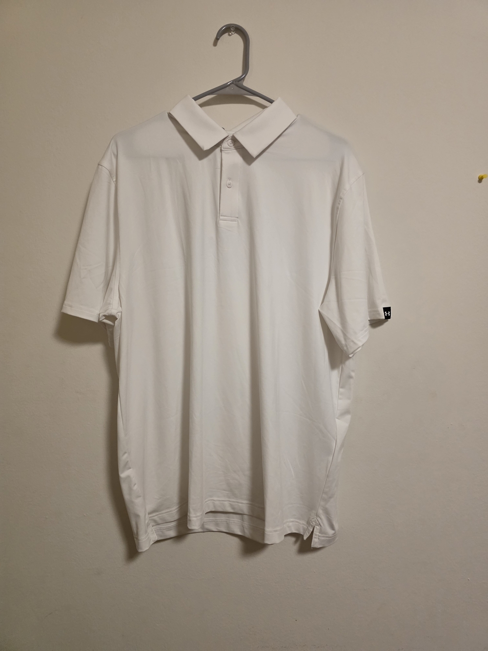 UPF50 NWT Under Armour White Performance Polo